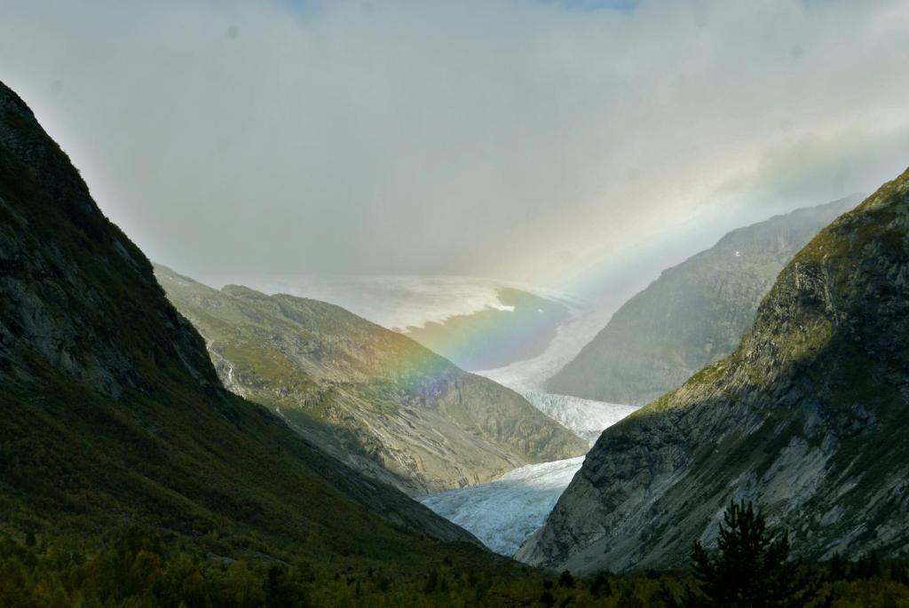 Nigardsbreen Lodge Luster Buitenkant foto