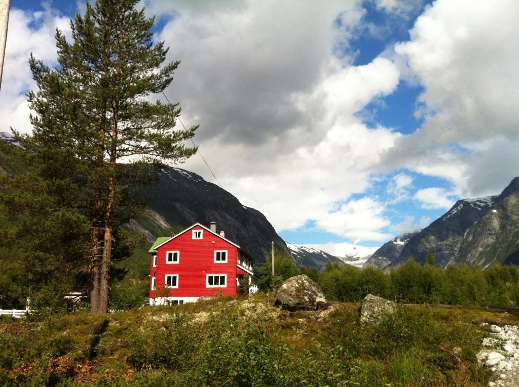 Nigardsbreen Lodge Luster Buitenkant foto